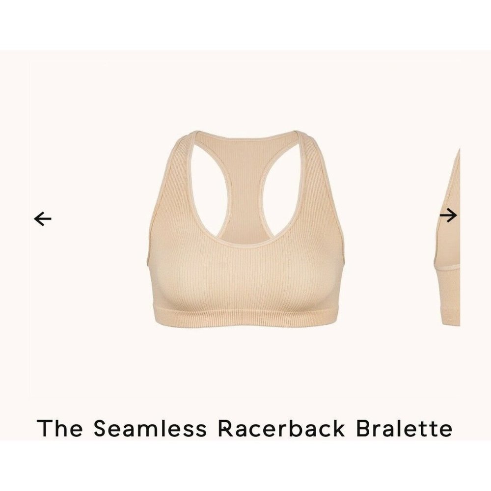 LIVELY Bralette Toasted  Almond - Sz SMALL - NWT (42643)